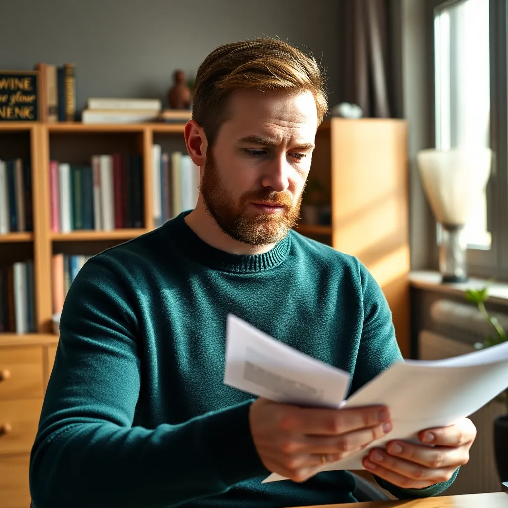 Persoon die budgetsjabloon invult op tablet met financiële documenten